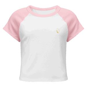 women’s micro rib raglan baby tee